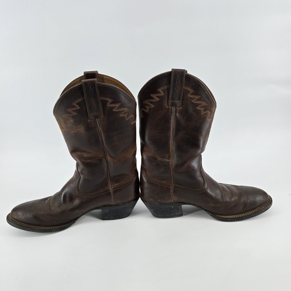 Ariat Men's Heritage Roper Western Boots Distressed Brown Size 8.5 D - Picture 3 of 11